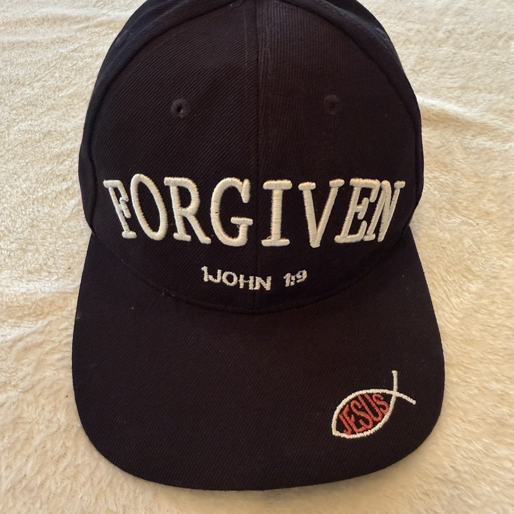 VTG FORGIVEN  Church Chapel Religion Christ Saved Prophecies Trucker Ballcap hat